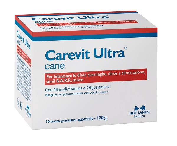 CAREVIT ULTRA CANE 30 BUSTE DA 4 G - Farmacia Mastrangelo 