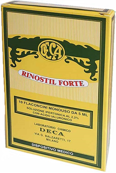RINOSTIL FORTE SOLUZIONE IPERTONICA 10 FLACONCINI MONOUSO DA 5 ML - Farmacia Mastrangelo 