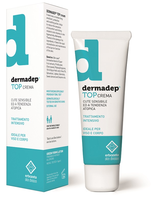 DERMADEP TOP CREMA CUTE SENSIBILE E A TENDENZA ATOPICA TRATTAMENTO INTENSIVO 50 ML - Farmacia Mastrangelo 