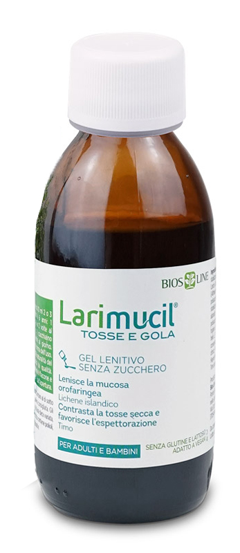 LARIMUCIL TOSSE GOLA 120 ML - Farmacia Mastrangelo 