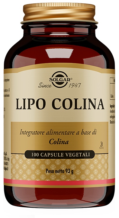 LIPO COLINA 100 CAPSULE VEGETALI - Farmacia Mastrangelo 