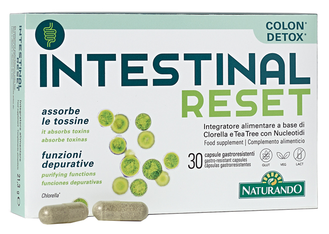INTESTINAL RESET 30 CAPSULE - Farmacia Mastrangelo 