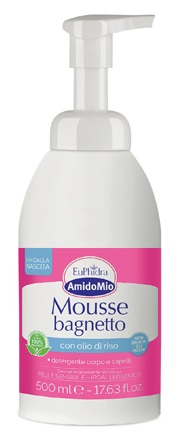 EUPHIDRA AMIDOMIO MOUSSE BAGNETTO 500 ML - Farmacia Mastrangelo 