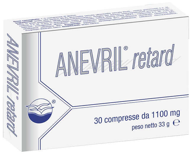 ANEVRIL RETARD 30 COMPRESSE - Farmacia Mastrangelo 