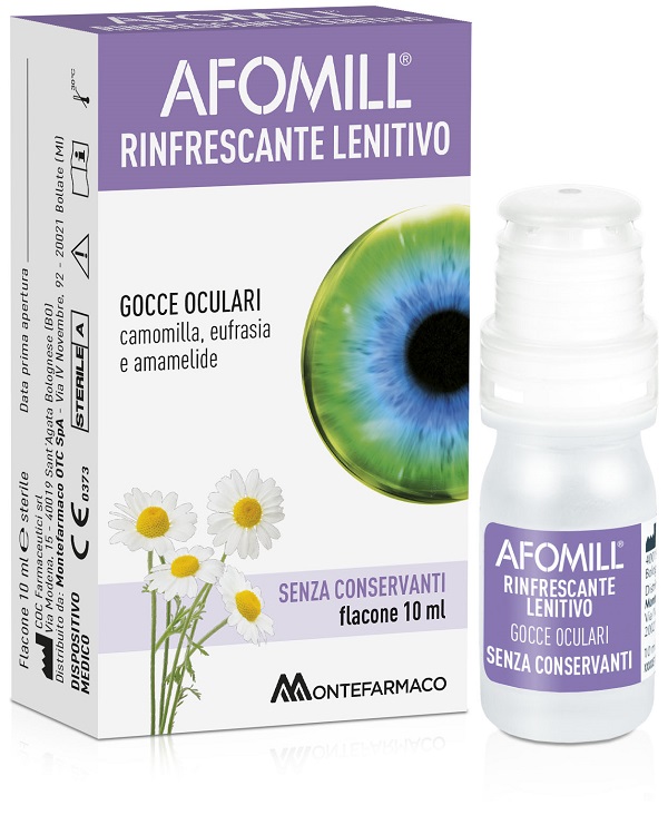 AFOMILL RINFRESCANTE SENZA CONSERVANTI 10 ML - Farmacia Mastrangelo 
