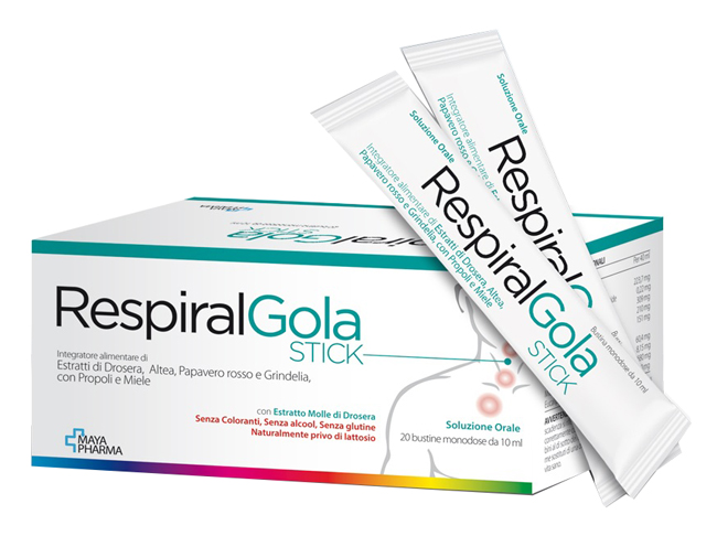 RESPIRAL GOLA 20 BUSTINE 10 ML - Farmacia Mastrangelo 