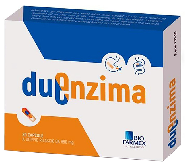 DUENZIMA 20 CAPSULE DA 680 MG - Farmacia Mastrangelo 