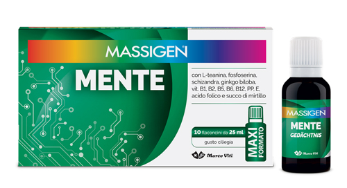 MASSIGEN MENTE 10 FLACONI DA 25 ML - Farmacia Mastrangelo 