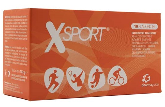 XSPORT 10 FLACONCINI 10 ML - Farmacia Mastrangelo 