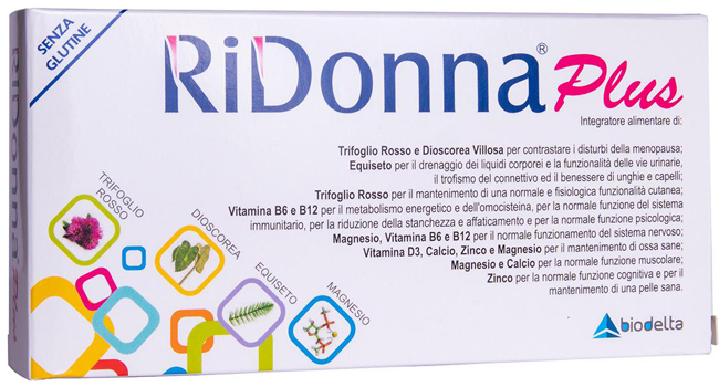 RIDONNA PLUS 30 COMPRESSE - Farmacia Mastrangelo 