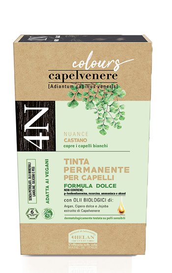 CAPELVENERE COLOURS TINTA CAPELLI 4N CASTANO - Farmacia Mastrangelo 