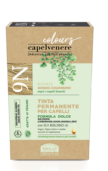 CAPELVENERE COLOURS TINTA CAPELLI 9N BIONDO CHIARISSIMO - Farmacia Mastrangelo 