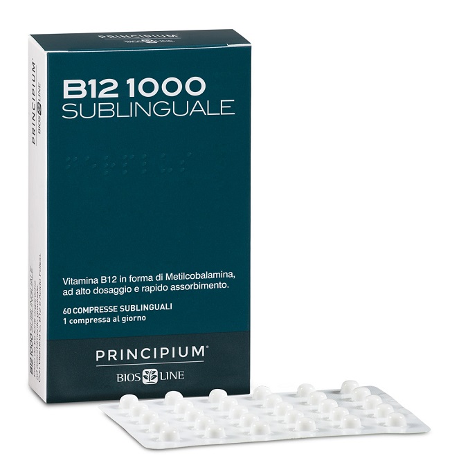 PRINCIPIUM B12 1000 60 COMPRESSE SUBLINGUALI - Farmacia Mastrangelo 