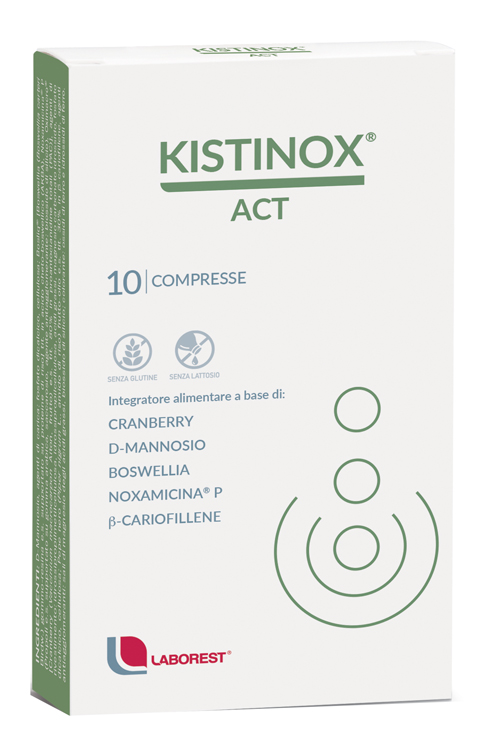 KISTINOX ACT 10 COMPRESSE - Farmacia Mastrangelo 