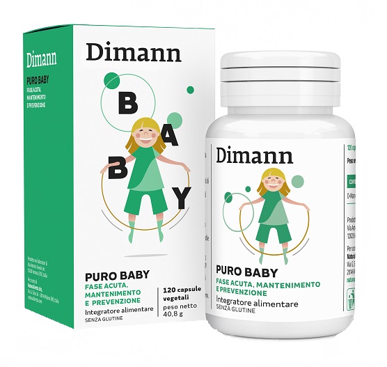 DIMANN PURO BABY 120 CAPSULE - Farmacia Mastrangelo 