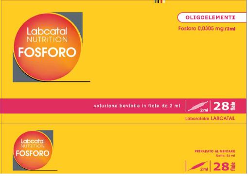 LABCATAL NUTRITION FOSFORO 28 FIALE X 2 ML - Farmacia Mastrangelo 
