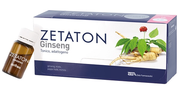 ZETATON GINSENG 12 FIALE X 10 ML - Farmacia Mastrangelo 