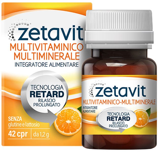ZETAVIT MULTIVI MULTIMIN 42 COMPRESSE - Farmacia Mastrangelo 