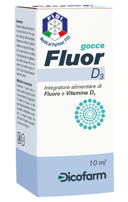 FLUOR D3 GOCCE 10 ML - Farmacia Mastrangelo 