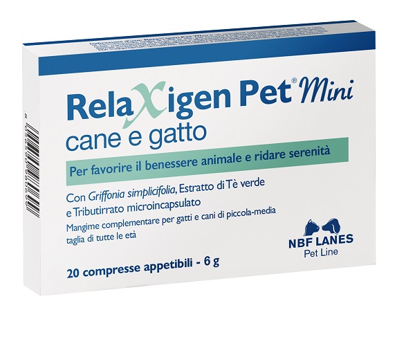 RELAXIGEN PET MINI BLISTER 20 COMPRESSE - Farmacia Mastrangelo 