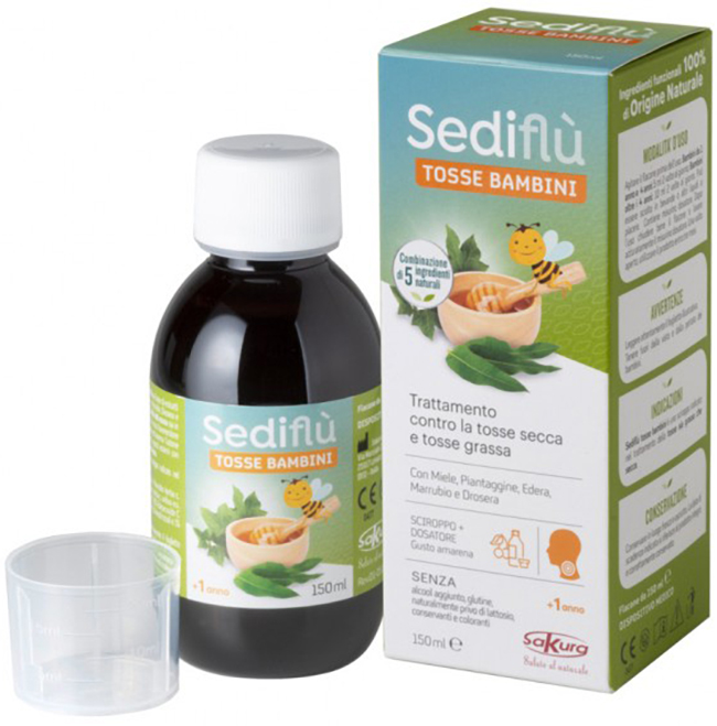 SEDIFLU TOSSE BAMBINI 150 ML - Farmacia Mastrangelo 