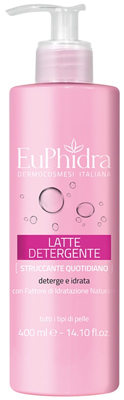 EUPHIDRA LATTE DETERGENTE STRUCCANTE QUOTIDIANO 400 ML - Farmacia Mastrangelo 