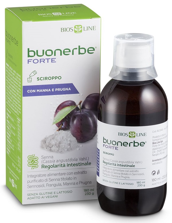BUONERBE FORTE SCIROPPO 180 ML - Farmacia Mastrangelo 