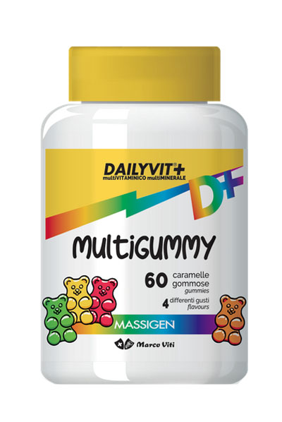 MASSIGEN MULTIGUMMY 60 CARAMELLE GOMMOSE - Farmacia Mastrangelo 