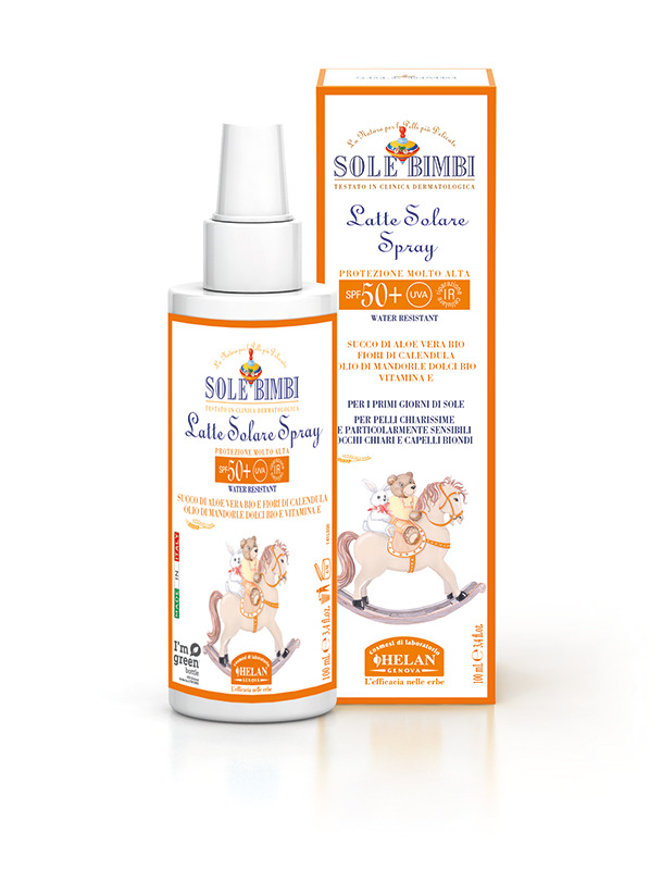 SOLE BIMBI LATTE SOLARE SPRAY SPF50+ 100 ML - Farmacia Mastrangelo 