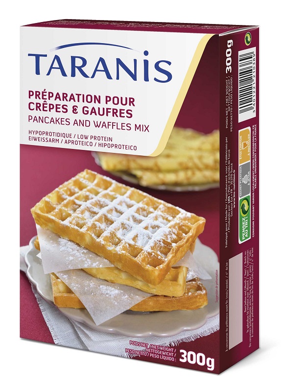 TARANIS PREPARATO PER CREPES E WAFFLES 300 G - Farmacia Mastrangelo 