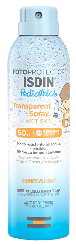 FOTOPROTECTOR PED TRASPARENT SPRAT SPF50 250 ML - Farmacia Mastrangelo 