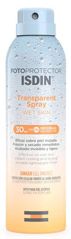FOTOPROTECTOR TRASPARENT WET SPF30 250 ML - Farmacia Mastrangelo 