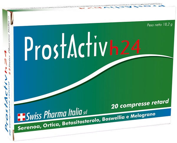 PROSTACTIV H24 20 COMPRESSE RETARD - Farmacia Mastrangelo 