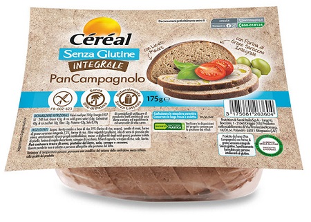 CEREAL SENZA GLUTINE INTEGRALE PAN CAMPAGNOLO 175 G - Farmacia Mastrangelo 