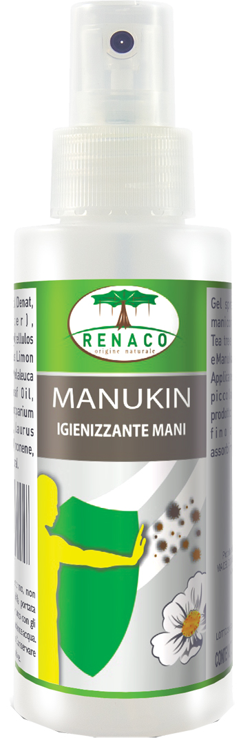 MANUKIN SPRAY IGIENIZZANTE MANI 100 ML - Farmacia Mastrangelo 