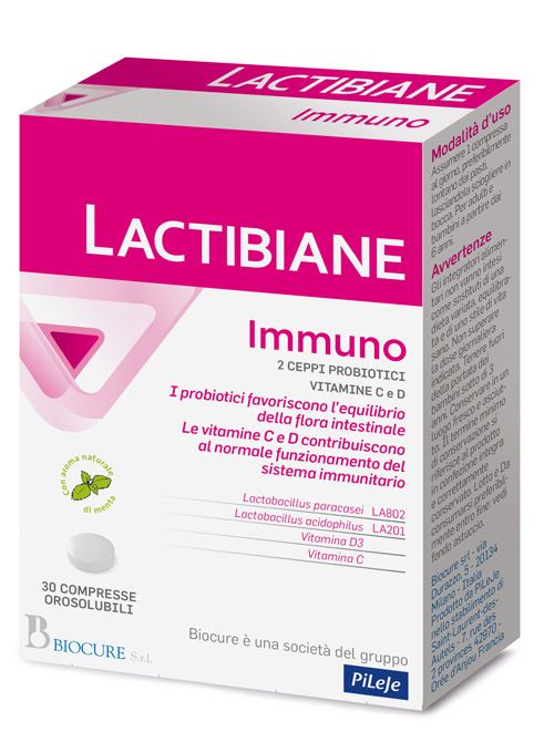LACTIBIANE IMMUNO 30 COMPRESSE - Farmacia Mastrangelo 