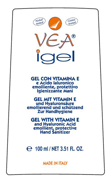 VEA IGEL GEL MANI IGIENIZZANTE VITAMINA E ACIDO IALURONICO 100 ML - Farmacia Mastrangelo 