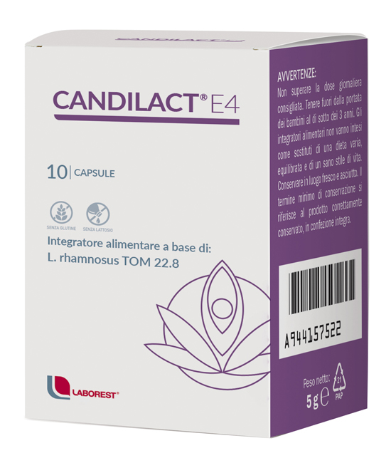 CANDILACT E4 10 CAPSULE - Farmacia Mastrangelo 