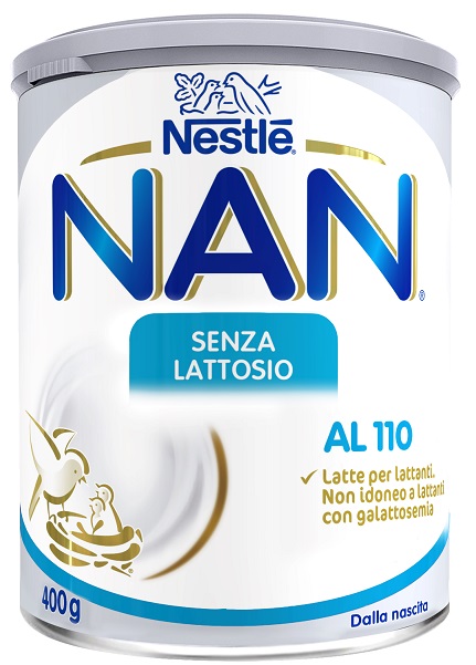 NAN AL 110 SENZA LATTOSIO 400 G - Farmacia Mastrangelo 