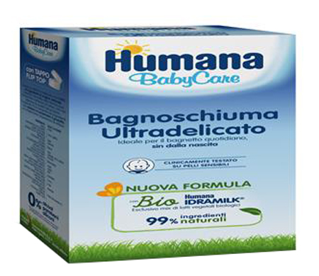 HUMANA BABY CARE BAGNOSCHIUMA 200 ML - Farmacia Mastrangelo 