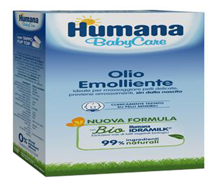 HUMANA BABY CARE OLIO EMOLLIENTE 250 ML - Farmacia Mastrangelo 