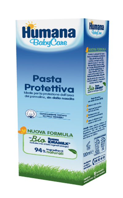 HUMANA BABY CARE PASTA TUBO 100 ML - Farmacia Mastrangelo 