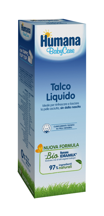 HUMANA BABY CARE TALCO LIQUIDO 100 ML - Farmacia Mastrangelo 