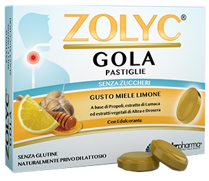 ZOLYC GOLA MIELE/LIMONE SENZA ZUCCHERI 36 PASTIGLIE - Farmacia Mastrangelo 