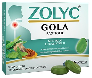 ZOLYC GOLA MENTOLO/EUCALIPTO 36 PASTIGLIE - Farmacia Mastrangelo 