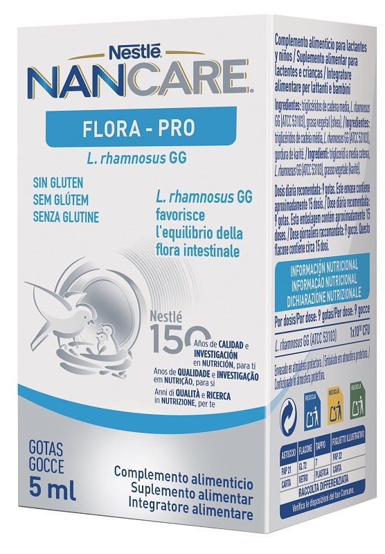 NANCARE FLORA PRO GOCCE 5 ML - Farmacia Mastrangelo 