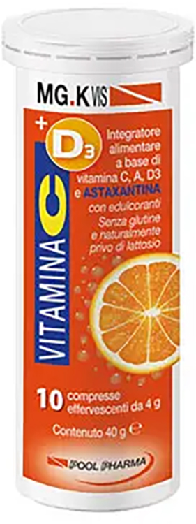 MGK VIS VITAMINA C + D3 + A + ASTAXANTINA - Farmacia Mastrangelo 