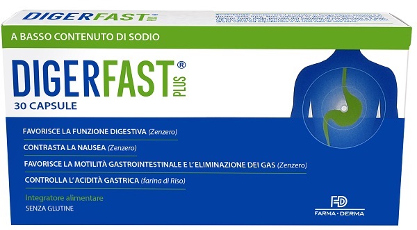 DIGERFAST PLUS 30 CAPSULE - Farmacia Mastrangelo 