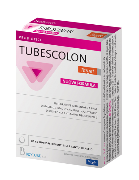 TUBESCOLON TARGET 30 COMPRESSE NUOVA FORMULA - Farmacia Mastrangelo 