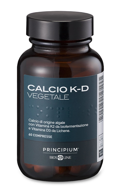 PRINCIPIUM CALCIO K D VEGETALE 60 COMPRESSE - Farmacia Mastrangelo 
